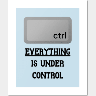 Everything is under Ctrl Posters and Art